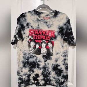 stranger things Tie Dye Shirt Size Large
